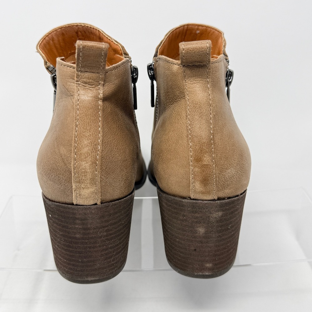 Womens Lucky Brand Boots Basel Camel Size 10M - Picture 5 of 6